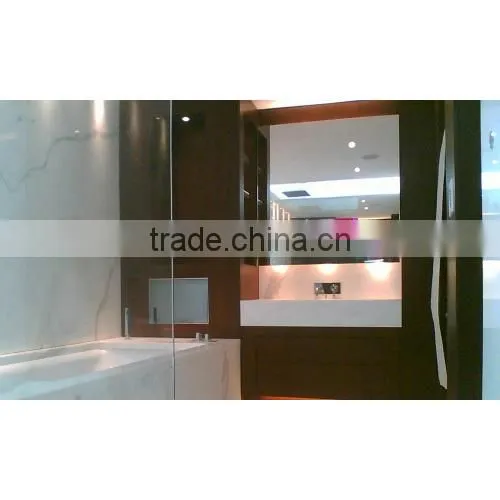 leisure bathroom backlit mirror with tv,waterproof mirror TV