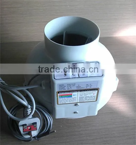 Commercial ventilation Circular inline duct fan,Temperature control