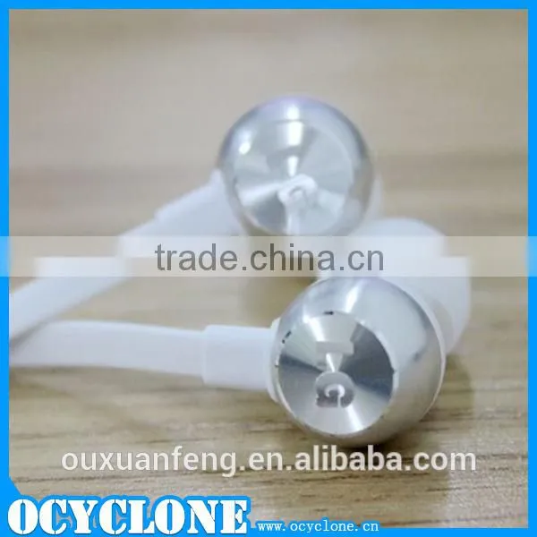 Top selling high quality flat cable earphone for LG phone