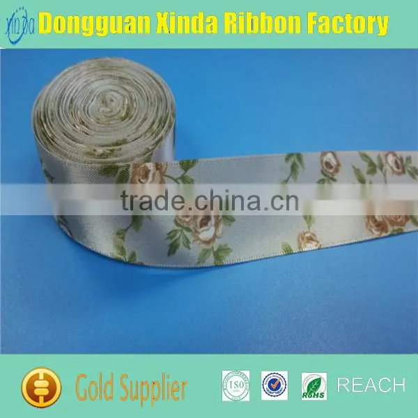 Manufacturer Wholesale Customized Grosgrain Ribbon Printed