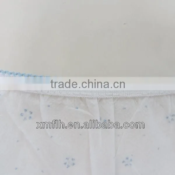 Disposable nonwoven Underwear with pringting for women