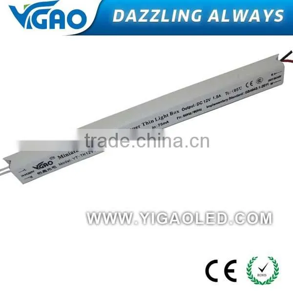 2*12-20W for light boxT4 iron case electronic ballast