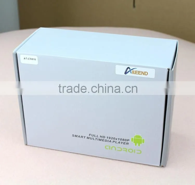 Quad Core XBMC Android 4.4.2 TV BOX Rk3188 1.6GHz 2G+16G wifi Bluetooth 1080p video HDMI Android TV Box Mini PC CS918 TV Box