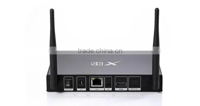 Metal Case Quad Core Android 5.1 OS 2G/8G X95 Amlogic S905 TV Box