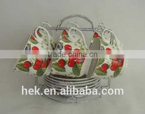 factory price bone china cup and saucer coffee set