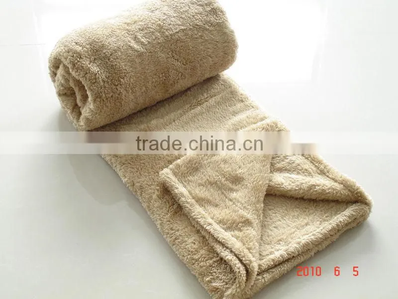 polyester faux fur blanket