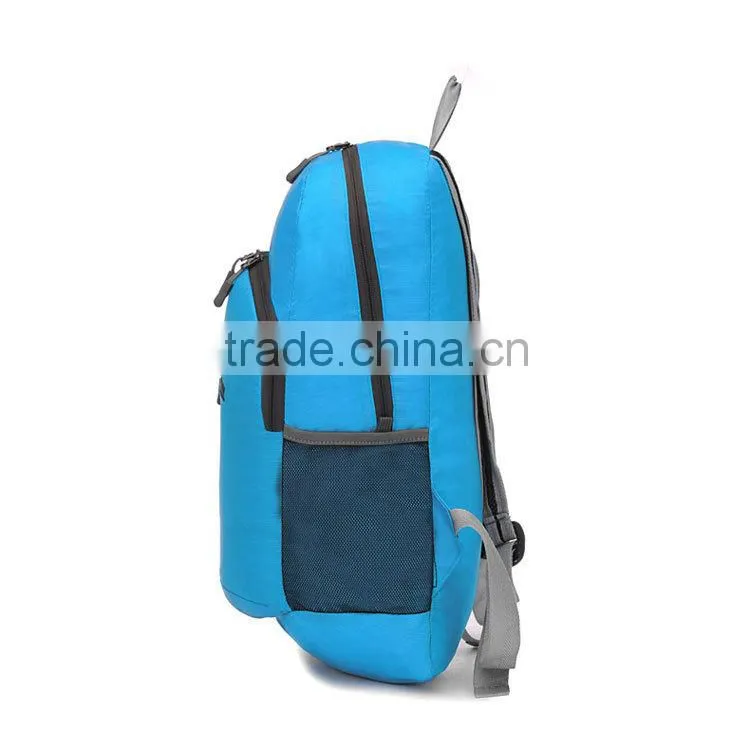 Cheap China Blue Foldable Hiking Bags Backpack BB008