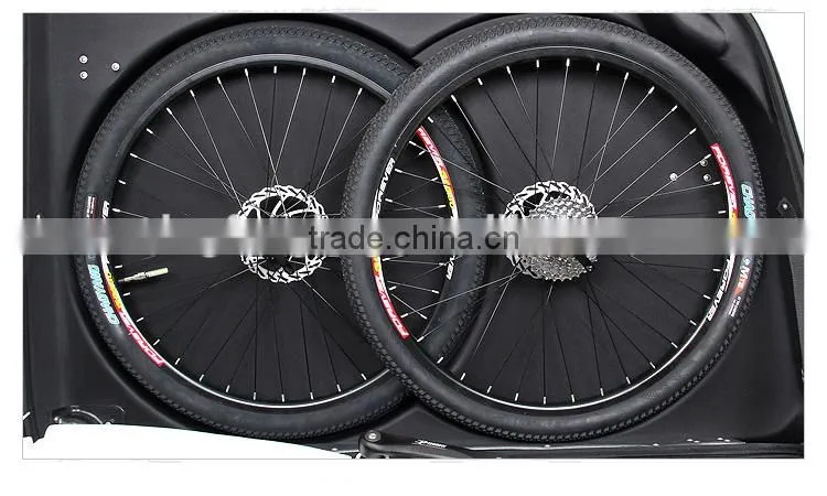 High-end EVA Bicycle Vehicle Car Highway Mountain Bike With Box Packing Wheels RYB084