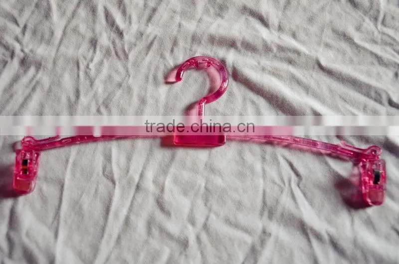 Plastic coat hanger