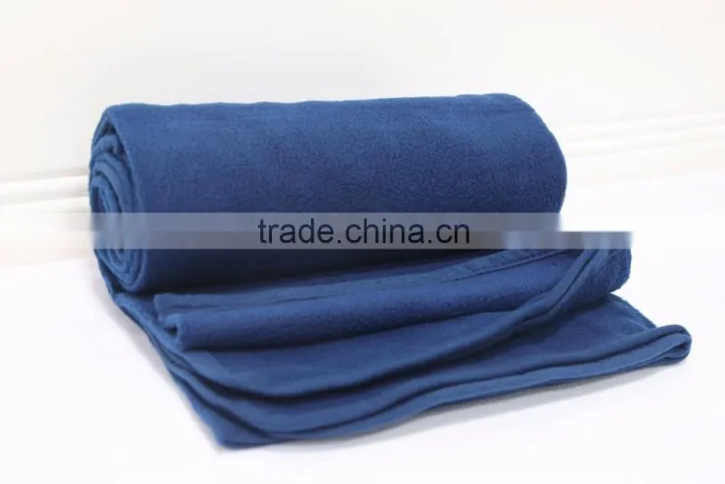 Alibaba Home Blue Anti-pilling Fleece Couch Blanket