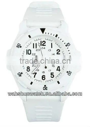 fashion sport women's stainless steel back water resistant watch