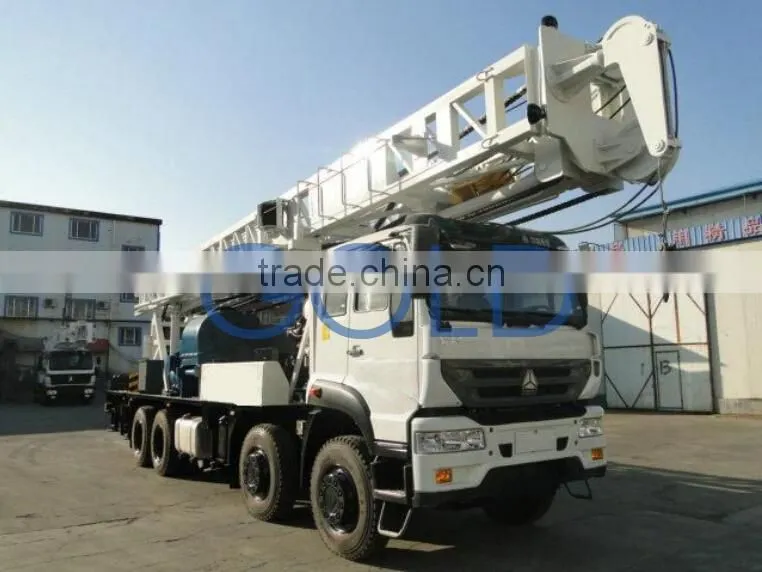 600 meters depth Truck mounted core drilling machine for mineral exploration