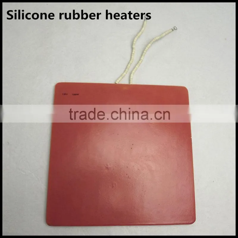 Plastic & Rubber Machinery Electrical Silicone Pad Heater