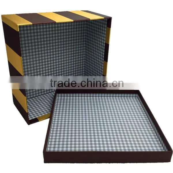 Wholesale Custom Top and Bottom Design Paper Packaging Gift Box