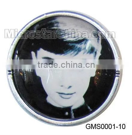 Promotional Cartoon kids crystal glass fridge magnet stickers hot sale