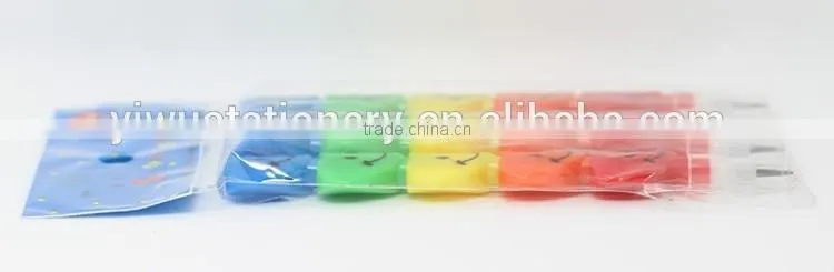 5PCS heart shape Stackable coloring pencils stockable coloring pen