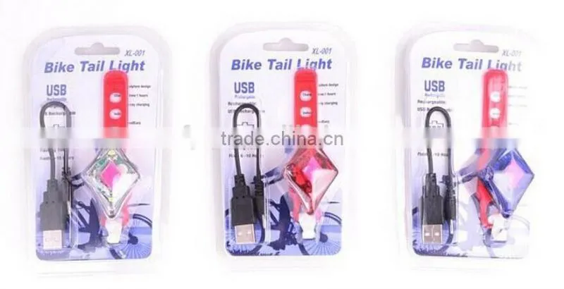 Bicycle USB charging tail lamp