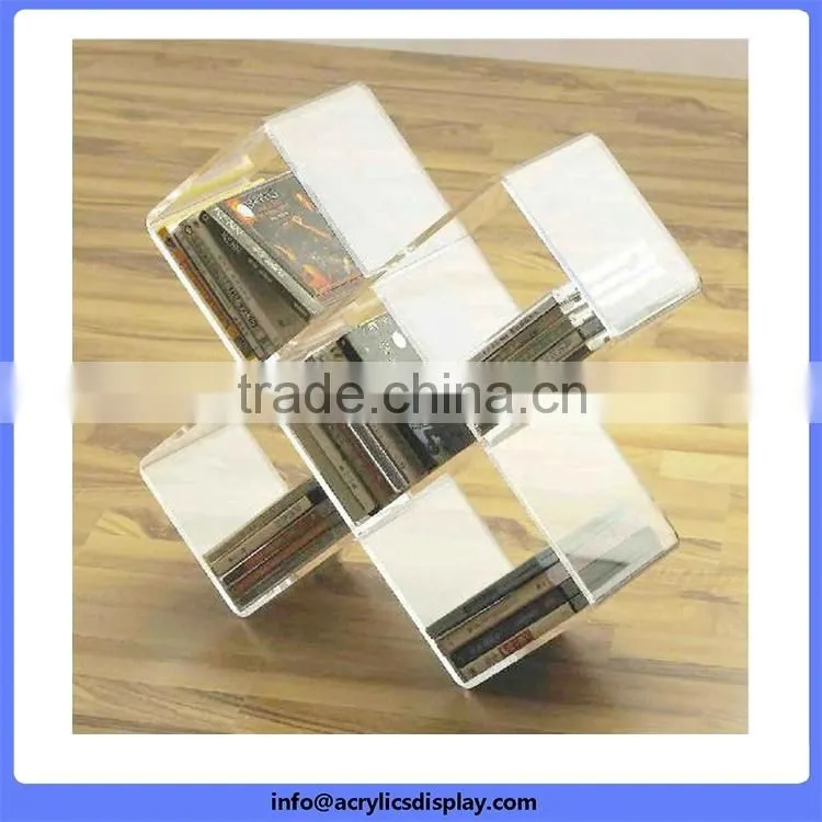 Durable professional multilayer acrylic display shelf