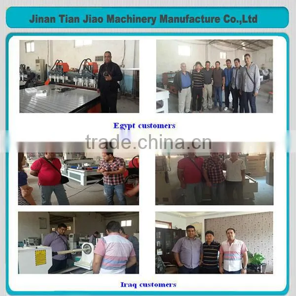 high effiency Two head wood cnc kitchen cabinet manufacurtrng ATC wood cnc router