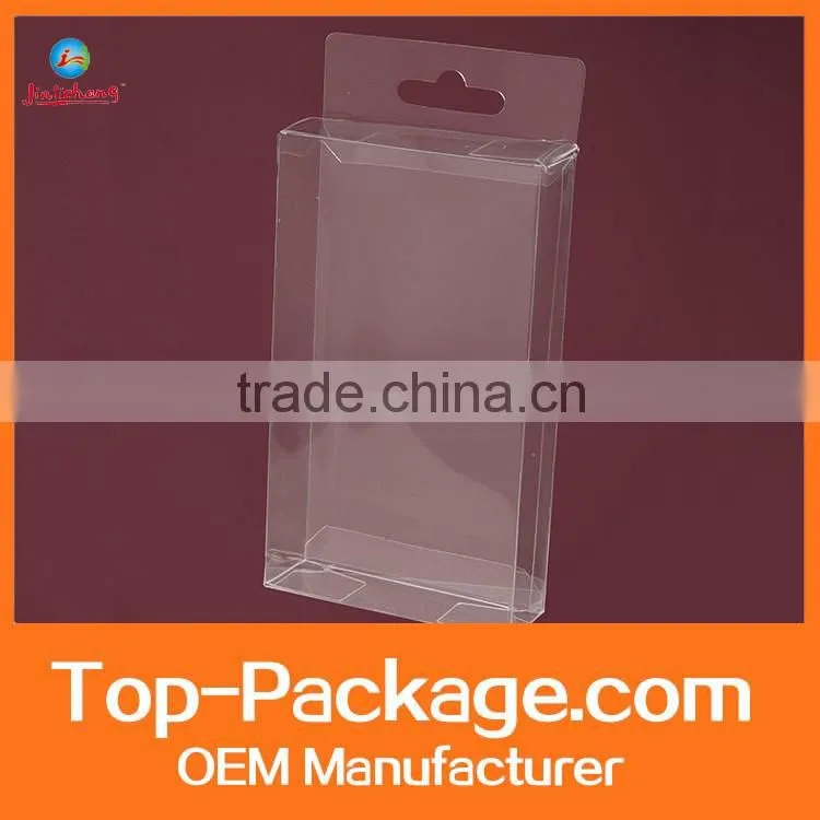 clear plastic rectangular hanger boxes
