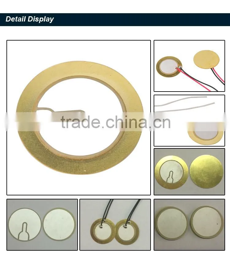 FT-27T-2.5A1 Chinese piezo element ceramic piezo element piezoelectric diaphragms (FBELE)