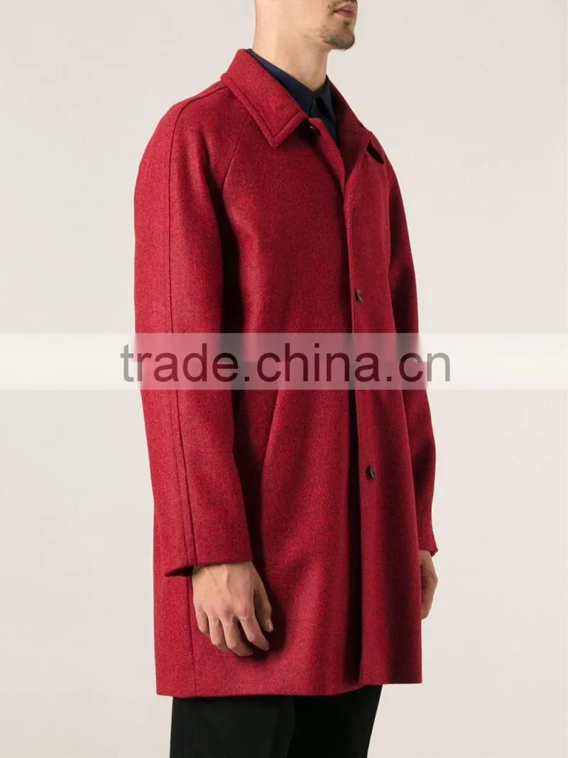 2014 new style red Cashmere coat fashion winter
