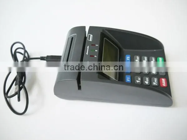 HCC890 USB atm Encrypted E Payment pinpad smart card reader