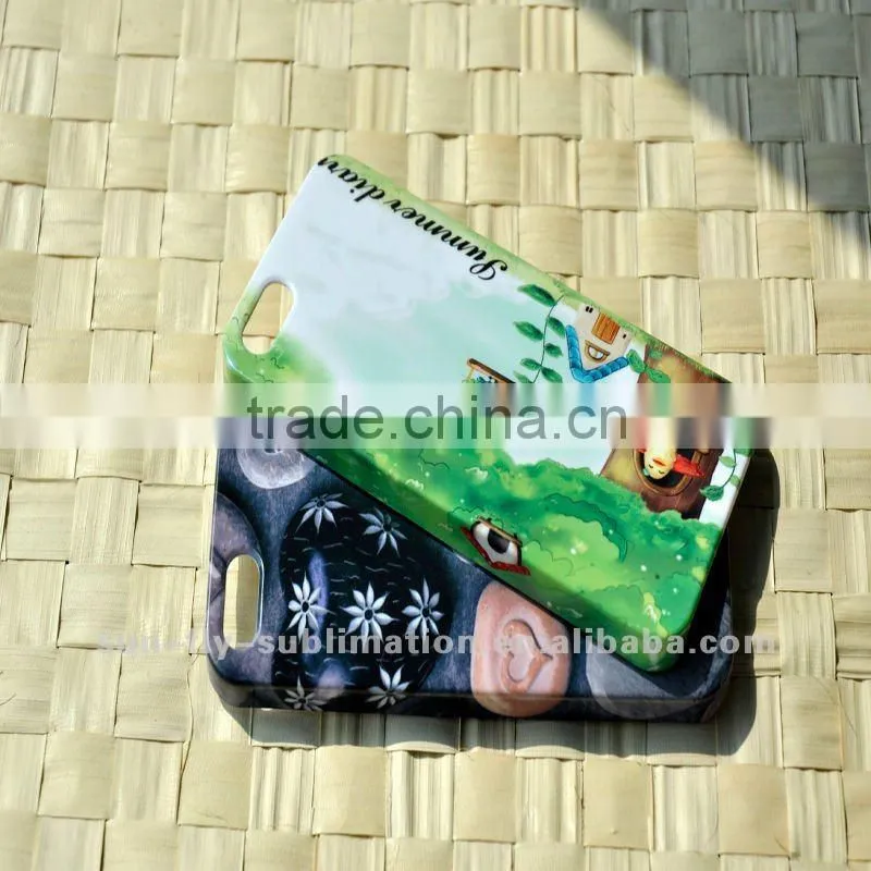 3d sublimation blank mobile phone case Sublimation Case for iPhone 5