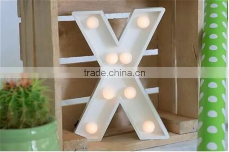 direct manufacture of marquee letter light
