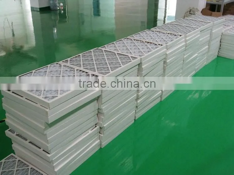 Professional Manufacturer Customized cardboard frame foldaway coarse primary filter