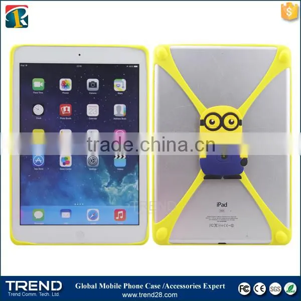 universal silicon bumper cover for mobile phone with stand