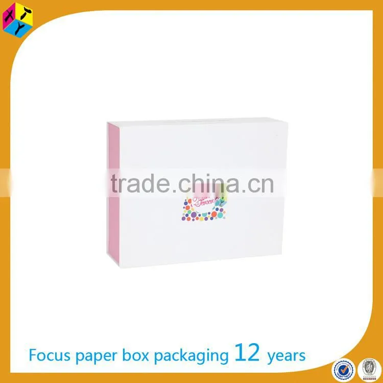 custom cardboard paper folding gift box magnetic