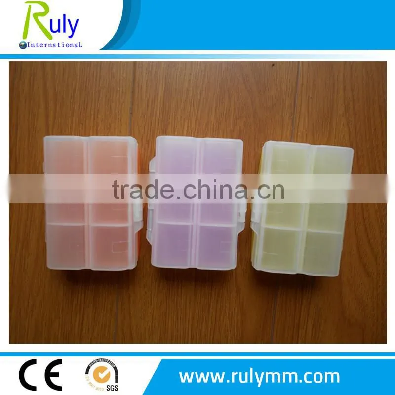 Promotional Colorful High Quality 36 Compartment Pill Box