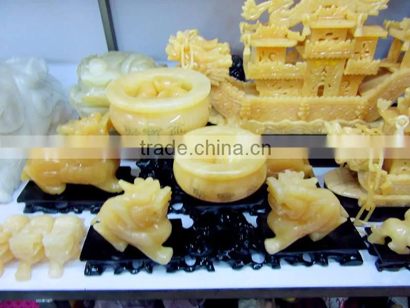 2015 new arrival yellow crystal gold ingot