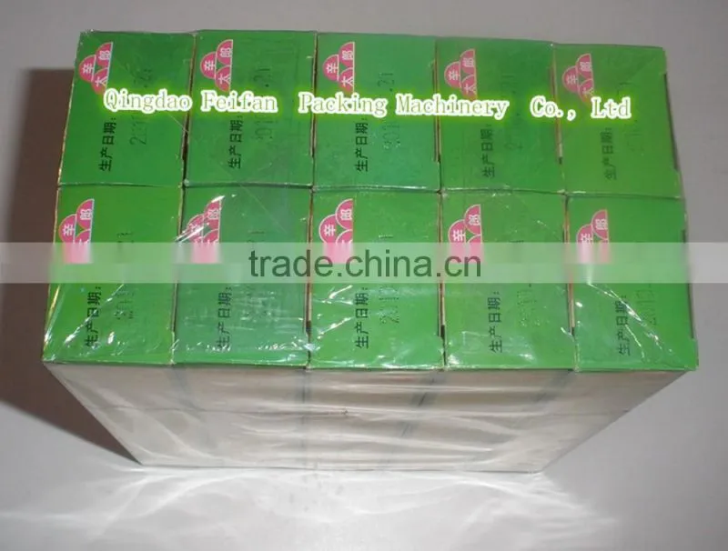 automatic pillow type cellophane overwrapping machine