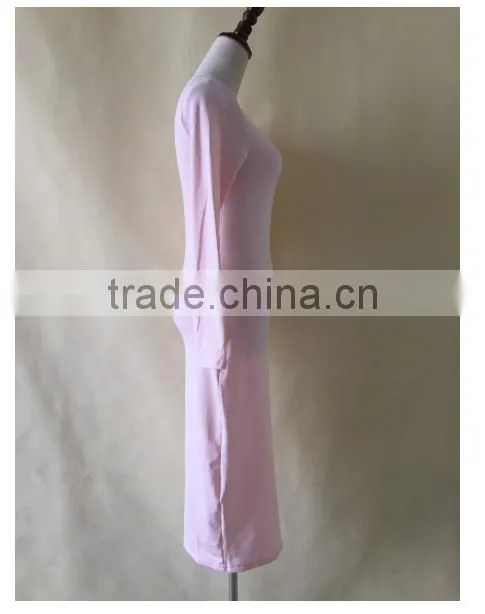 2016 Long sleeve sapndex dresses Autumn dresses High collar Sexy bandage Bottoming Women Casual Dress