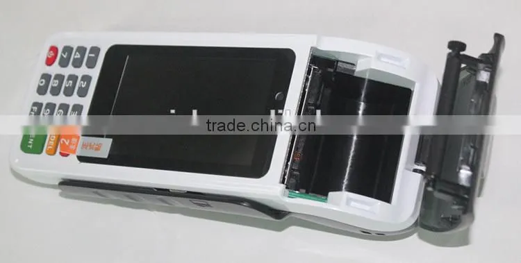 Intelligent Financial Handheld POS Terminal With Payment and Printer