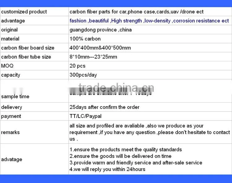 Various industries application Carbon plate shape type 3K twill full carbon fiber sheet 4mm 6mm 10mm