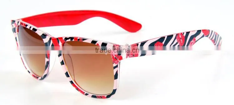 sun glasses UV400 for Flower custom color print eyewear