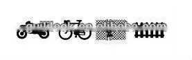 HC82106 Bicycle Brass Cylinder Lock
