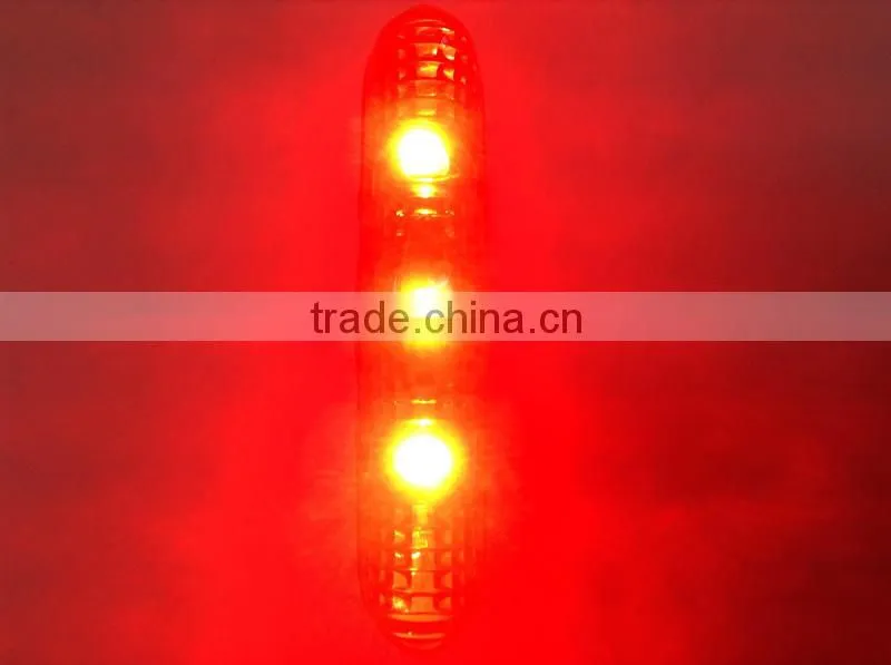 High quality factory direct sale cheap 5 red LED bicycle tail light