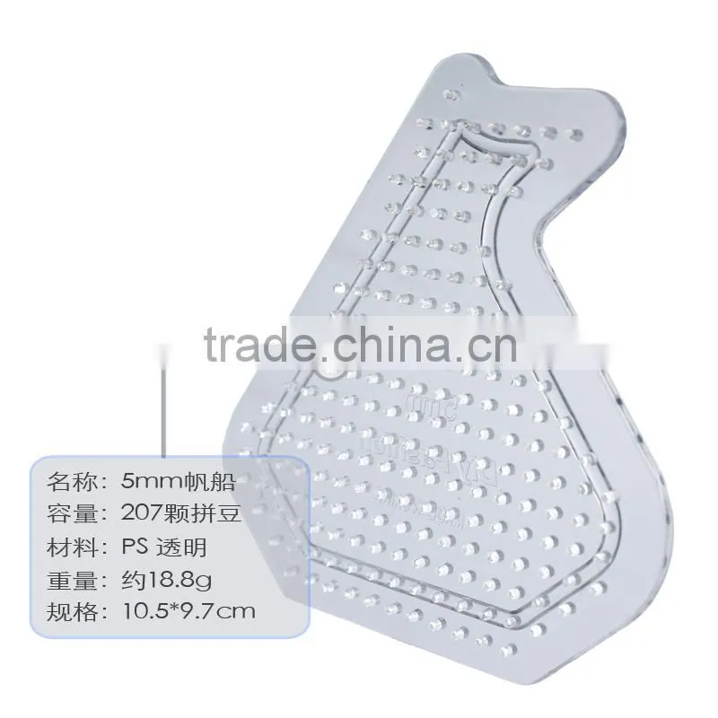 artkal direct selling plastic puzzle diy ironing beads plastic pegboard toys for children