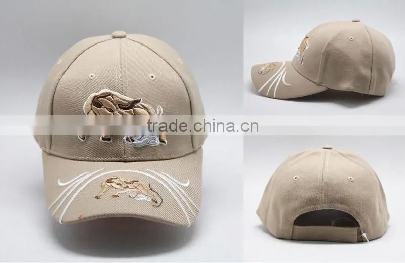 Fashion plain embroidery baseball hat