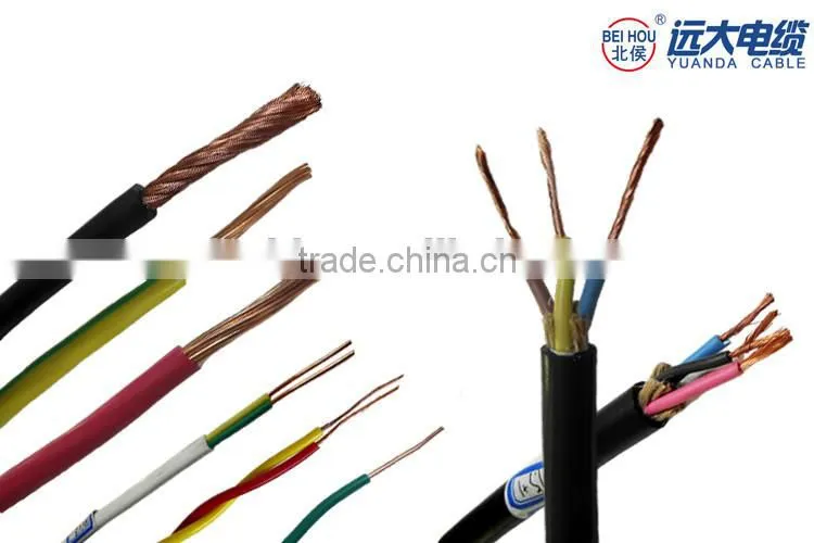 Copper Conductor PVC Insulated PVC Sheathed Power Cable