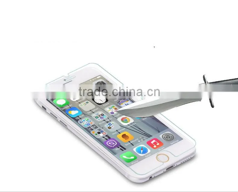 Hot model protection film screen protector for iphone 6 anti glare with cleaning cloth