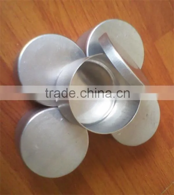 Newest Design Metal Green Screw Aluminum lids for jars