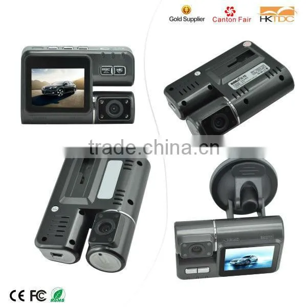 1080p dual lens 2.0 inch screen night vision car black box,vehicle camera,car camcorder