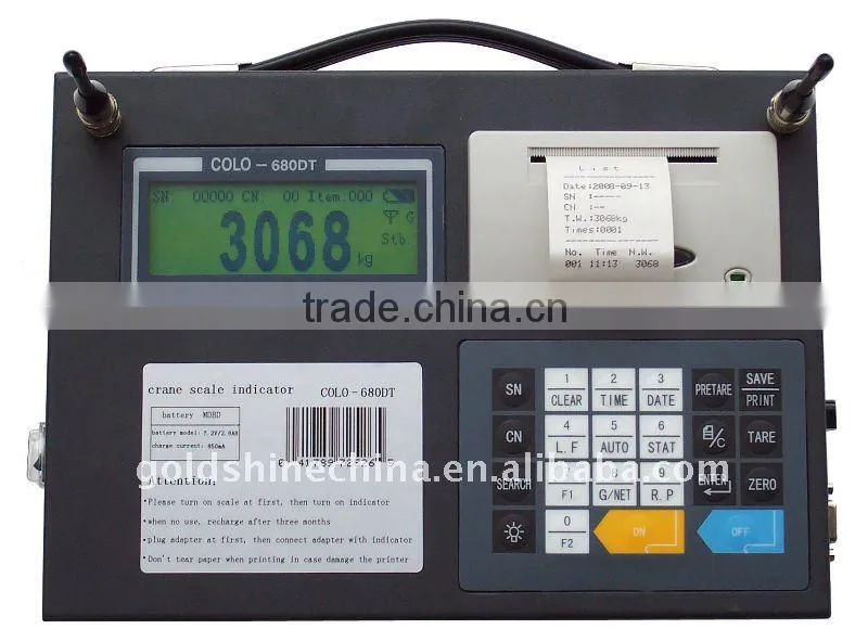 With high precision install Wireless Telemetry Load Cell Shackles/Can work with Wireless Weighing Indicator /LS02W