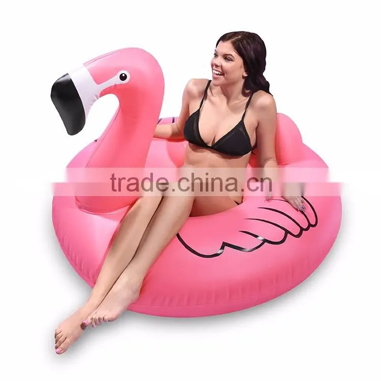 Float In Style Flamingo Party Tube Inflatable Raft for Adults and Kids