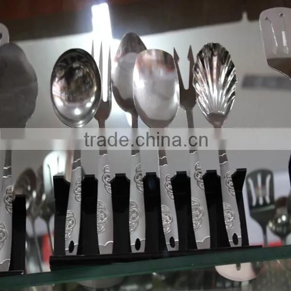 custom disposable silver plastic fork knife and spoon individual wrapped for airline